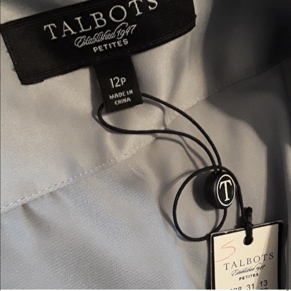 NWT Talbots Silk Tiered Ruffle Skirt - Picture 7 of 7